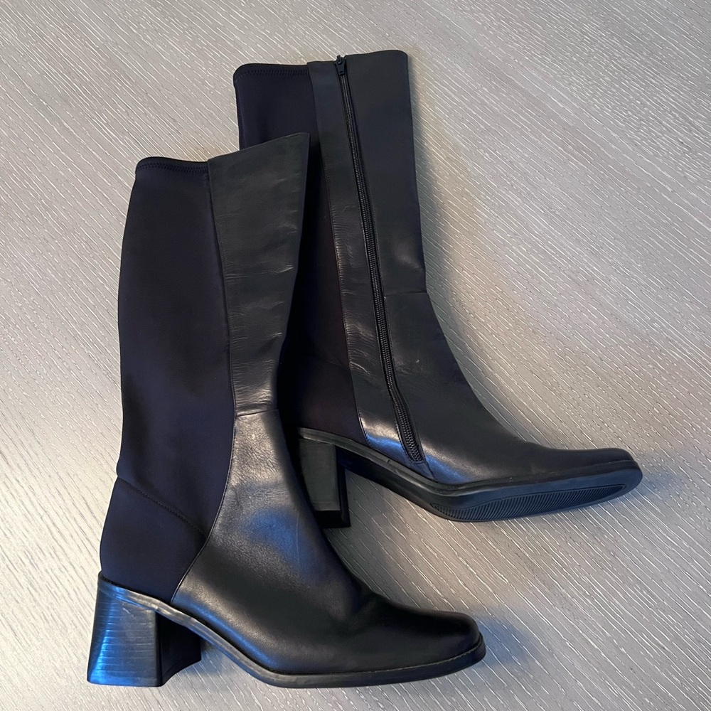 Black Heeled Boots